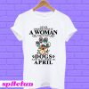 I am a simple woman I like sunshine horses dogs T-Shirt