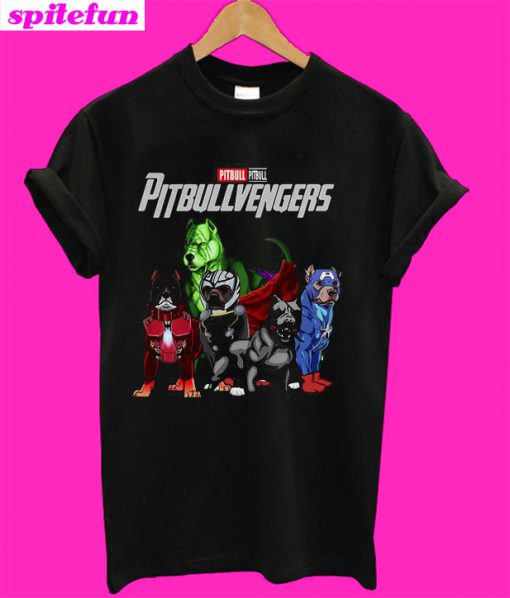 Marvel Pitbull Pitbull Avengers T-Shirt