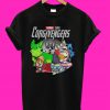 Marvel avengers endgame corgi Corgivengers T-Shirt