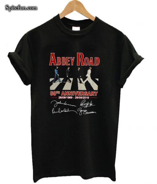 Abbey Road 50th anniversary 1969 2019 T-shirt