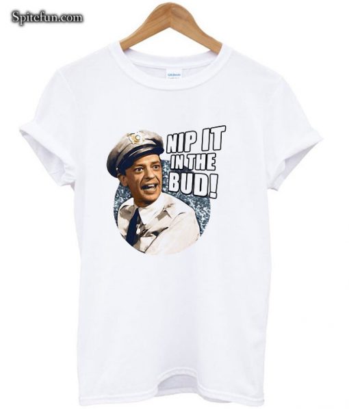 Andy Griffith Icon Nip It Adult T-shirt