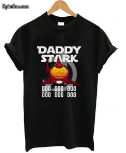 Avengers Iron Man Daddy Stark Shark Doo Doo Doo T-shirt