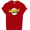 Big Bang Theory Red Bazinga T-shirt