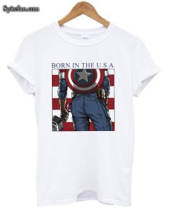 Captain America Born In The USA T-shirt