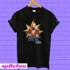 Captain Marvel before you didn't have me Avengers Endgame T-shirt