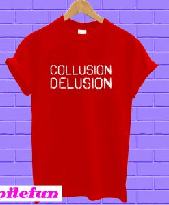 Collusion Delusion Red T-shirt