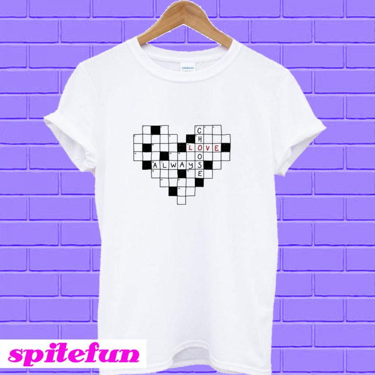 Crossword Puzzle T shirt