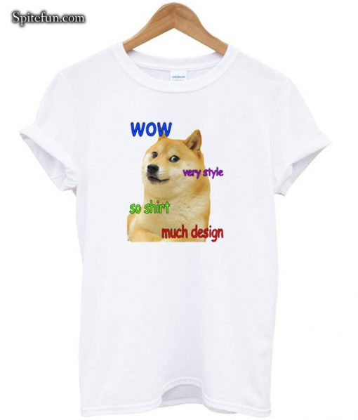 Doge design T-shirt