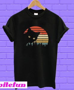 Eighties Style Cat T-Shirt