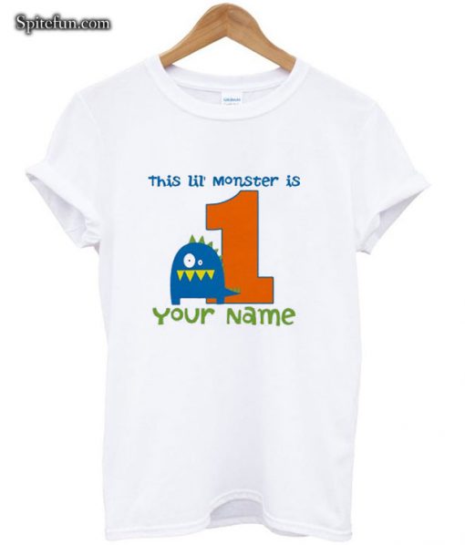 First Birthday Monster Infant T-Shirt