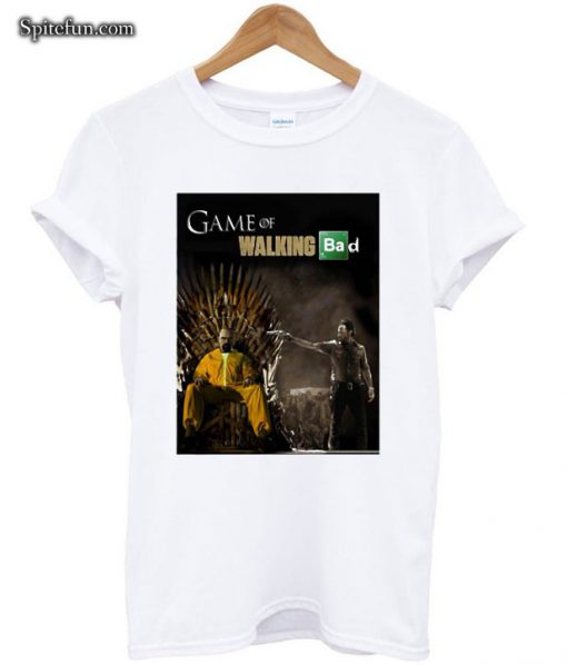 Game Of Walking Bad Mashup T-shirt