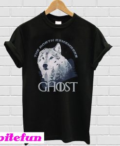 Ghost Lone Wolf In Forest Game Day or Winning The Throne T-Shirt