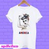 Jeep girl America T-shirt
