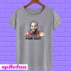 Kawhi fun guy gray T-shirt