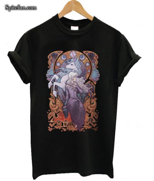 Lady Amalthea - The Last Unicorn Tri-blend T-Shirt