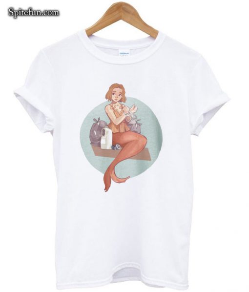 Mermay - Mermaid vs Pollution T-shirt