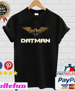 New Orleans Saints Batman Datman T-shirt