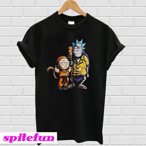 Rick And Morty Dragon Ball Z T-shirt