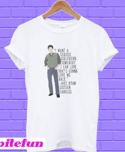 Sixteen Candles Jake Ryan T-shirt