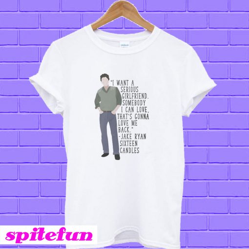 Sixteen Candles Jake Ryan T-shirt