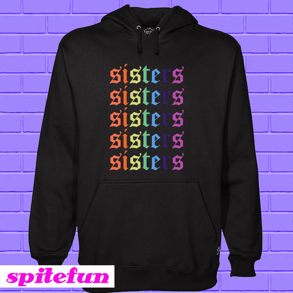 purple sisters hoodie