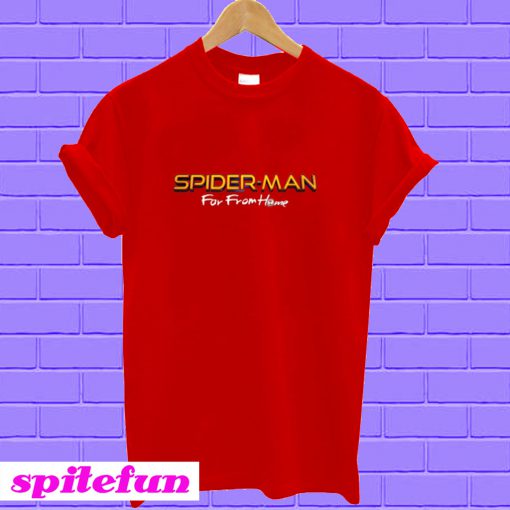 Spider-Man Far From Home Red T-Shirt