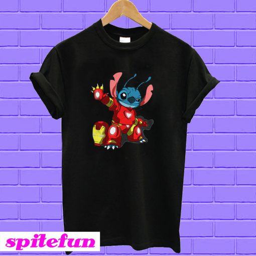 Stitch Iron Man T-shirt