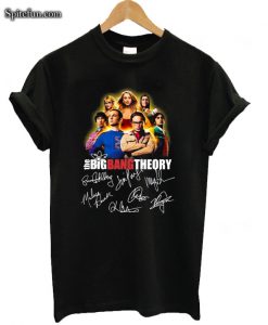 The Big Bang Theory All Signatures T-shirt