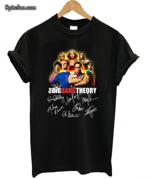 The Big Bang Theory All Signatures T-shirt
