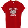 Very Stable Genius Red T-shirt