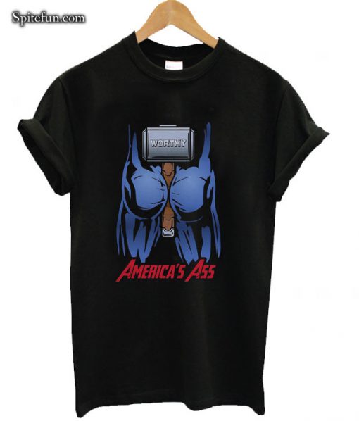 Worthy America's Ass T-shirt