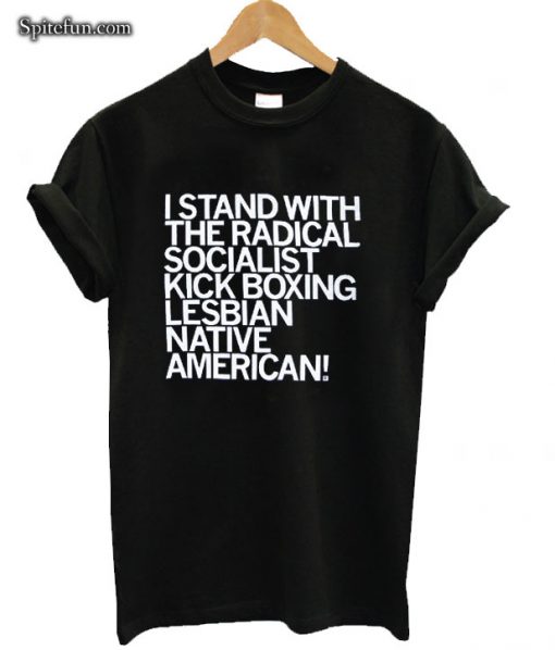 Sharice Davids The Radical Kickboxing Lesbian Native American T-shirt