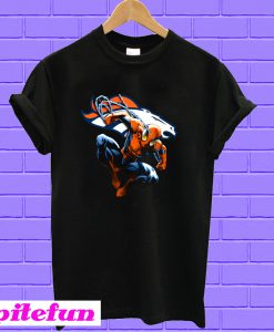 Spiderman Denver Broncos T-Shirt