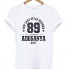 Israel The Last Style Bender Adesanya Established 89 UFC T-shirt