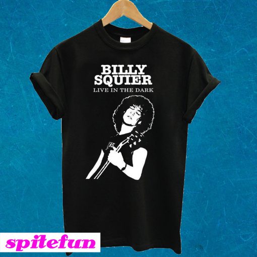 Billy Squier Live In The Dark T-shirt