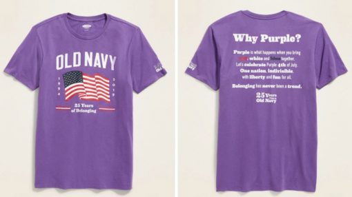Old Navy Purple T-shirt