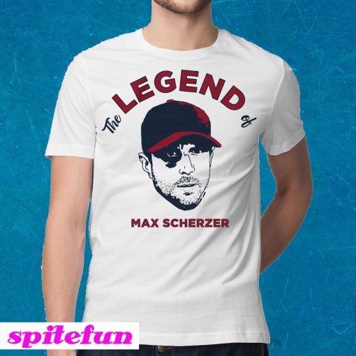 The Legend Of Max Scherzer T-shirt
