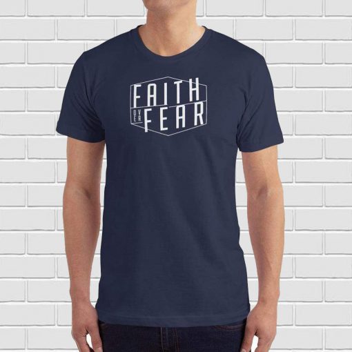 Faith Over Fear Mens T-Shirt