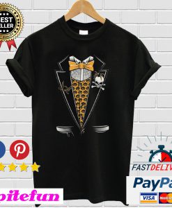 Halloween Pumpkin Tuxedo T-Shirt