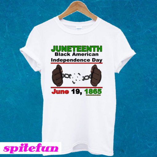 Juneteenth White T-Shirt