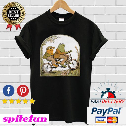 Frog and Toad Fuck The Police Black T-shirt