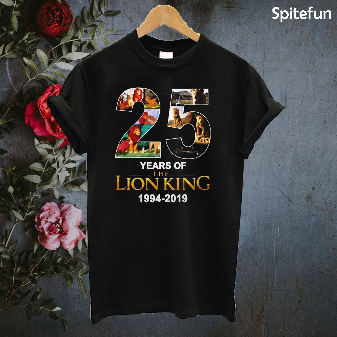 25 years of the Lion King 1994 – 2019 T-shirt