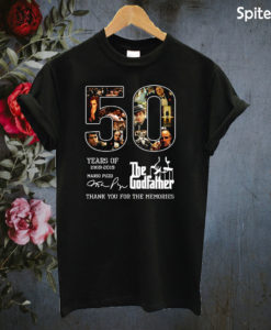 50 Years of The Godfather 1969-2019 T-shirt