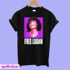 Free Luann Black T-shirt