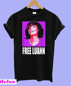 Free Luann Black T-shirt