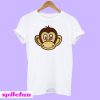 Funny Monkey Face T-Shirt