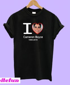 I Love Cameron Boyce 1999-2019 Rip T-Shirt