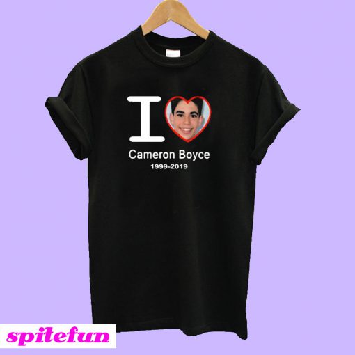 I Love Cameron Boyce 1999-2019 Rip T-Shirt