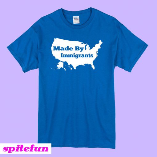Made By Immigrants US Map T-Shirt