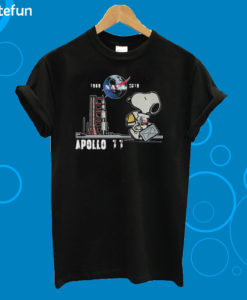 Nasa 1969 2019 Apollo 11 Astronaut Snoopy T-shirt